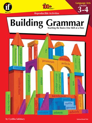 The 100+ Series Building Grammar, Grades 3 - 4 - ebook